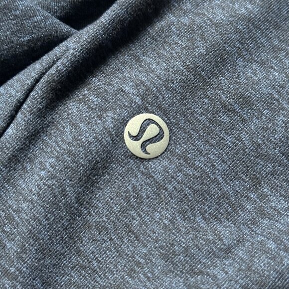 Lululemon Men's Surge Warm Reflective 1/2 Zip - Navy - Picture 5 of 8